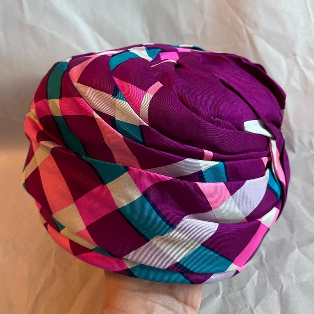 vintage Yves Saint Laurent turban hat